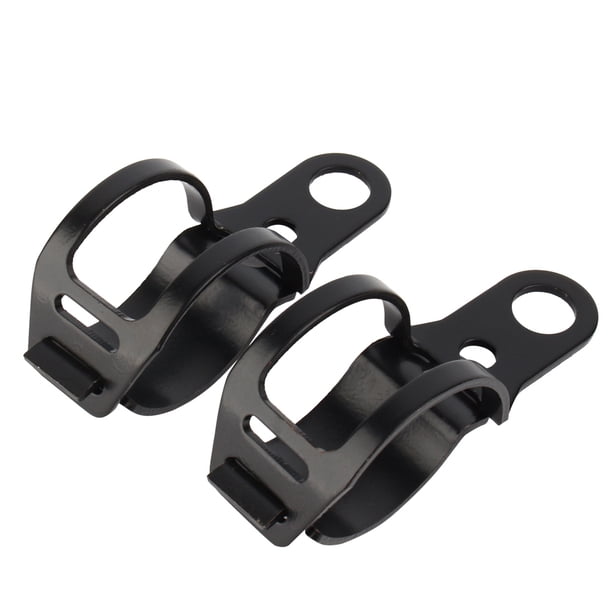 Soporte de señal de giro para motocicleta, negro, soporte de señal de giro para motocicleta, abrazaderas de soporte de señal de giro para motocicleta, soporte de montaje de señal de giro para motocic