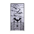 thumbnail image 1 of Cortina de encaje Cortina web negra Cortina de ventana de Halloween Persiana enrollable de ventana fantasma Vogacara HA8475-00B, 1 of 6