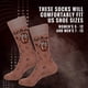 thumbnail image 5 of Funny Socks - Crazy & Silly Socks for Women & Men, Fun Dress Pair with Unique Prints, Cool Groomsmen Gift, 5 of 5