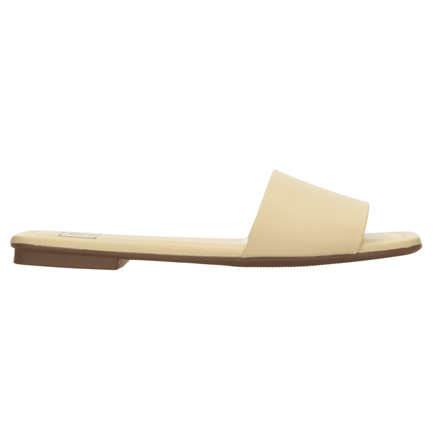 Sandalia Moleca Mujer Amarillo Piso Verano Casual amarillo 26