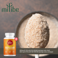 thumbnail image 3 of mifibe Psyllium Fiber Capsules - 525 mg each capsule - 300 capsules - Excellent source of fibre made from naturally sourced Plantago ovata - helps suppress appetite, aids in lowering chole, 3 of 9
