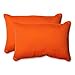 thumbnail image 3 of Pillow Perfect 496658 Sundeck Orange Surdimensionné Rectangle Jeter Oreiller (Lot de 2), 3 of 4