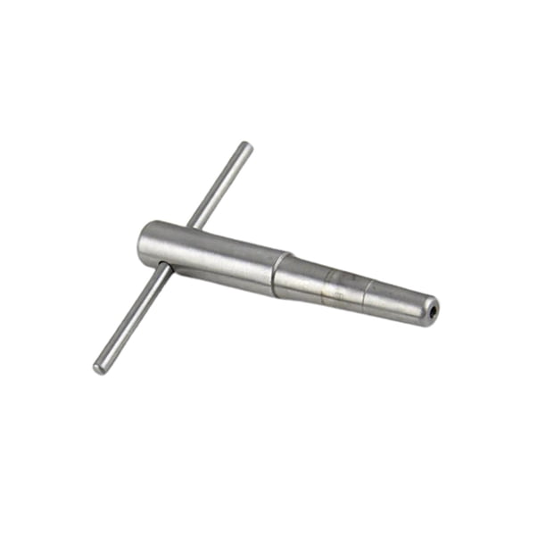 Llave de llave de trinquete Herramientas de hardware Herramienta de mano de trinquete de rosca Llave de afinación práctica con mango en T para 13 cm Hugo Llave de afinación