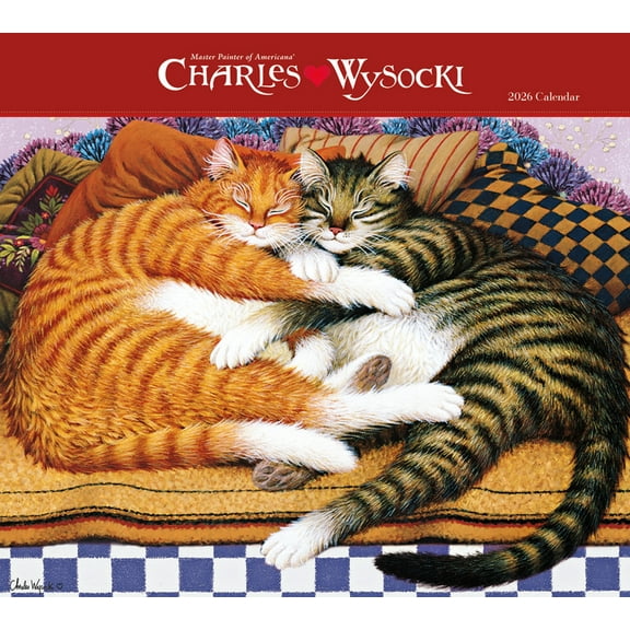 Charles Wysocki, Cat Tales: 12x14 Deluxe Wall, (Paperback)