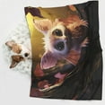 thumbnail image 6 of Naloa Adorable Fluffy Bat Dog Blanket, 3 Sizes Cat Blanket for Indoor Cats Large Medium Small Dog Gifts-Small, 6 of 8