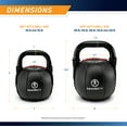 thumbnail image 3 of Marcy Strength Training Soft Kettlebel 15lbs SKB-015, 3 of 12