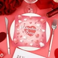 thumbnail image 5 of REZUOFI 96 Pcs Valentine's Day Heart Print Napkins Disposable Decorative Paper Handkerchiefs for Party Dining Table Decor 6.5*6.5in, 5 of 6