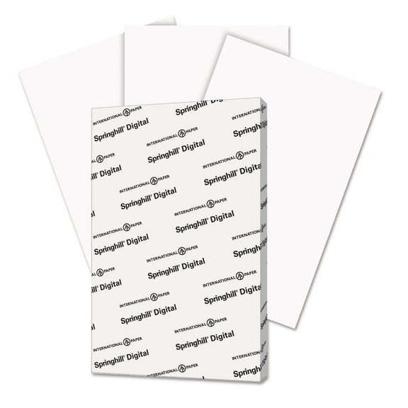Digital Index White Cardstock, 92 Bright, 90lb, 11 X 17, White, 250/pack