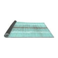 thumbnail image 2 of Ahgly Company Indoor Rectangle Abstract Light Blue Modern Area Rugs, 6' x 9', 2 of 4