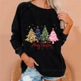 thumbnail image 1 of EGNMCR Sweatshirts à Capuche pour Femmes, Sweatshirts pour Femmes, Hoodie Décontracté à Manches Longues Mode Imprimé Confortable Respirant Col Rond Women Blouse, 1 of 5