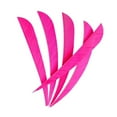 thumbnail image 3 of ZheElen 12pcs 3inch Plumes de Dinde de Tir à l'Arc Volantes Rose Rouge 3 Pouces 1Set, 3 of 6