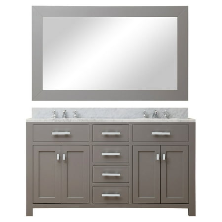 Water Creation Madison 60 In Double Bathroom Vanity