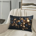 thumbnail image 5 of Balery Elegant Golden Blue Ornaments Bedding Queen Pillow Cases - Envelope Closure - Soft Brushed Microfiber Fabric - Shrinkage and Fade Resistant Pillow Cases-20"x30", 5 of 6