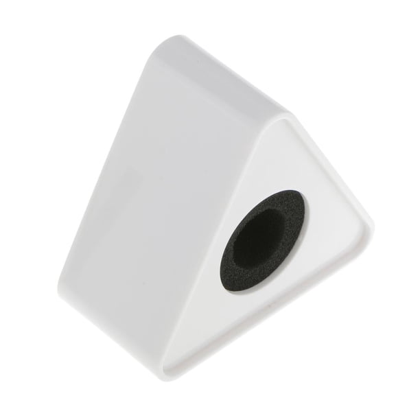 1x Diámetro De Orificio De Estación De Micrófono Triangular 3.9 Cm Con Ajustable Hugo Estación de micrófono triangular