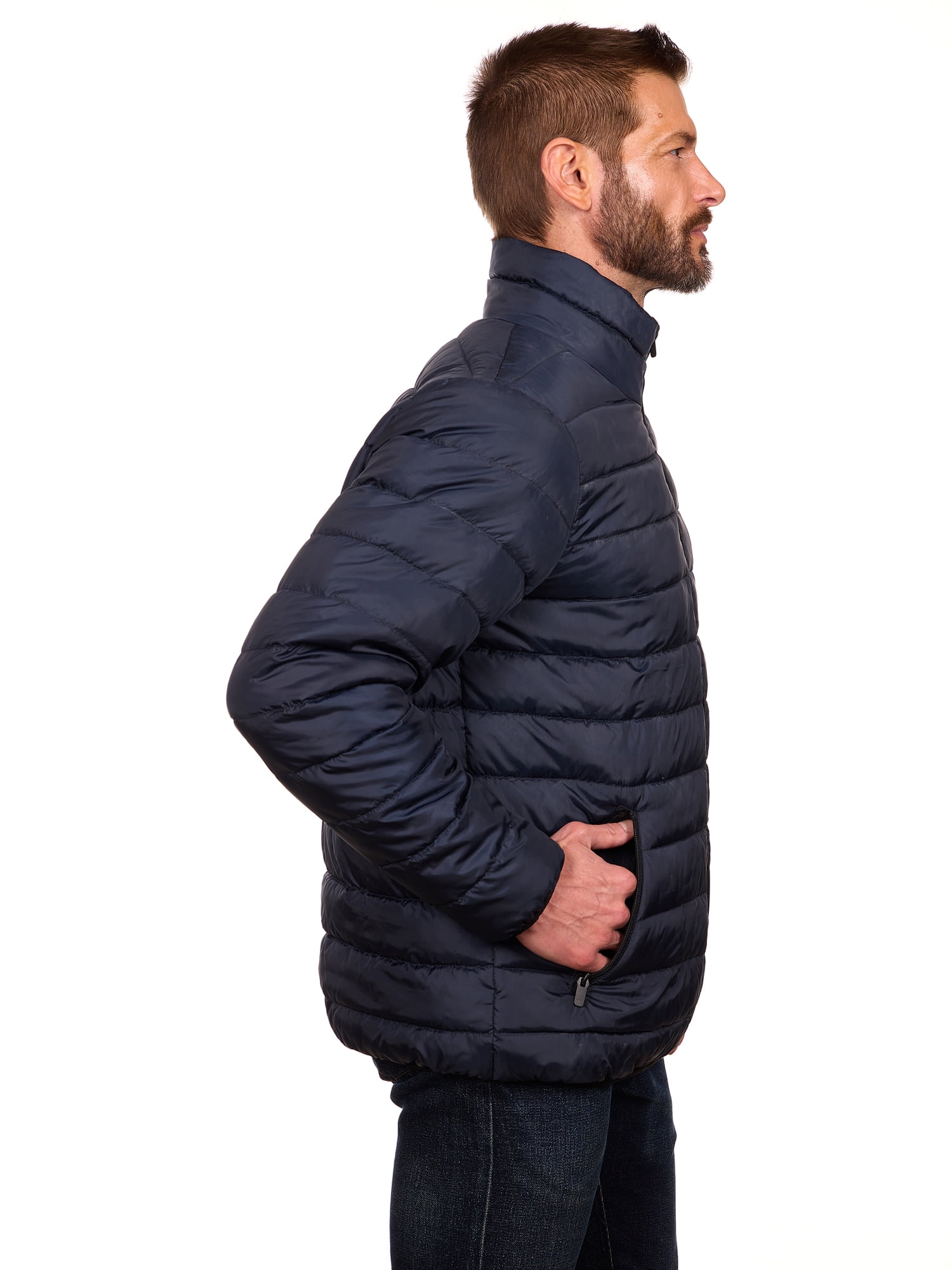 Big Chill Men’s Midweight Quilted Puffer Jacket, Sizes M-XXL