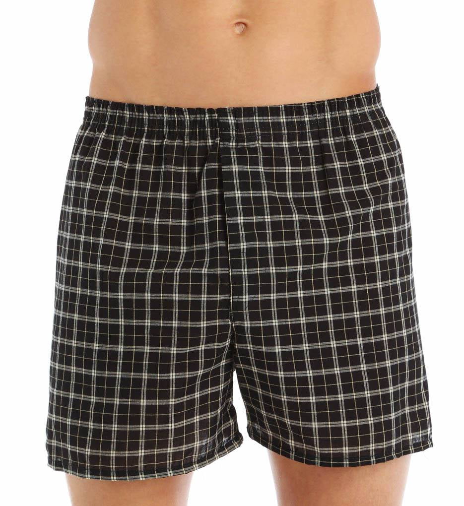 Men's Assorted Tartan Plaid Boxers, 3 Pack
