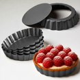thumbnail image 1 of Moldes para tartas Yamteck, 6 unidades, 10 cm, miniquiche, antiadherentes, 1 of 9