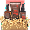 Thrive Natural Men's Skincare Set (3 Piece) – Gift Set to Wash, Shave & Soothe – Vegan & Made in USA