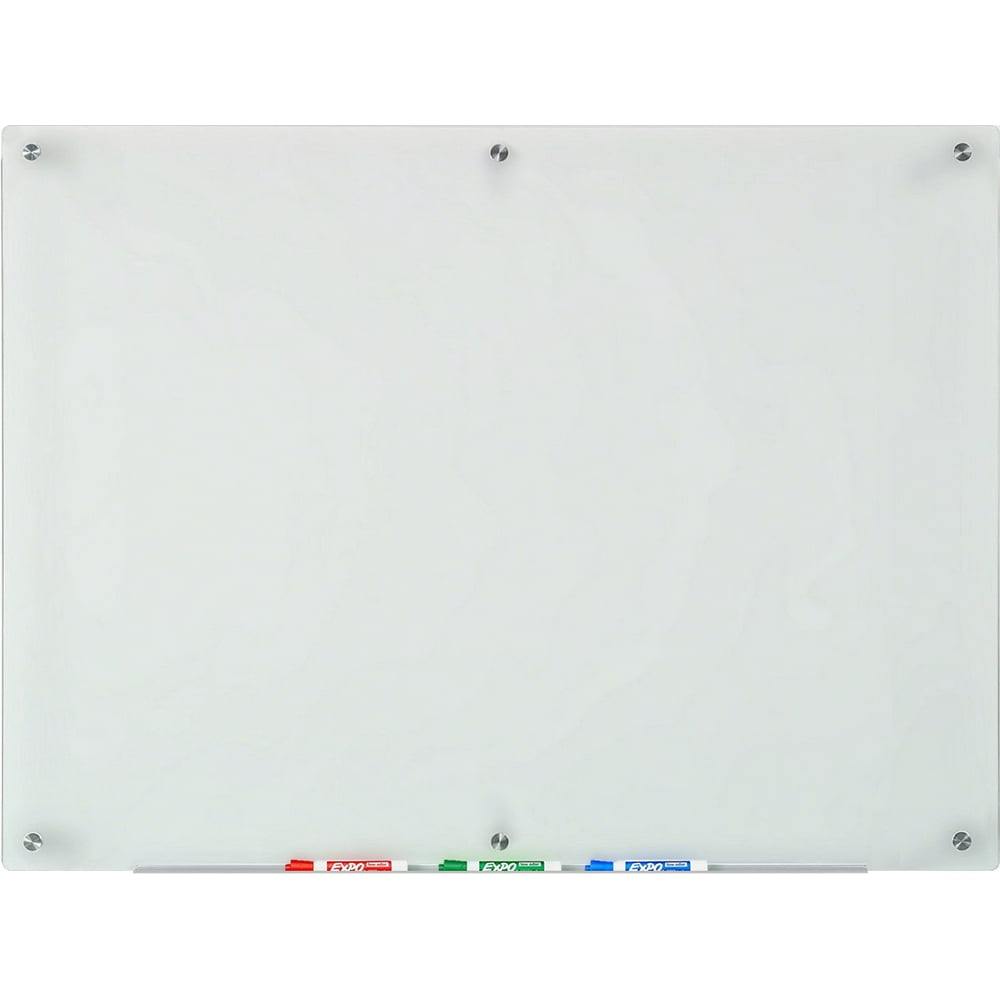 AudioVisual Direct Frosted Glass DryErase Board Set 35 1/2 x 47 1/4