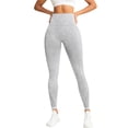 thumbnail image 3 of RongHuan Yoga Pants for Women High Waist Tummy Control Leggings Butt Lifting Yoga Pants Slim Fit Workout Trousers, 3 of 8