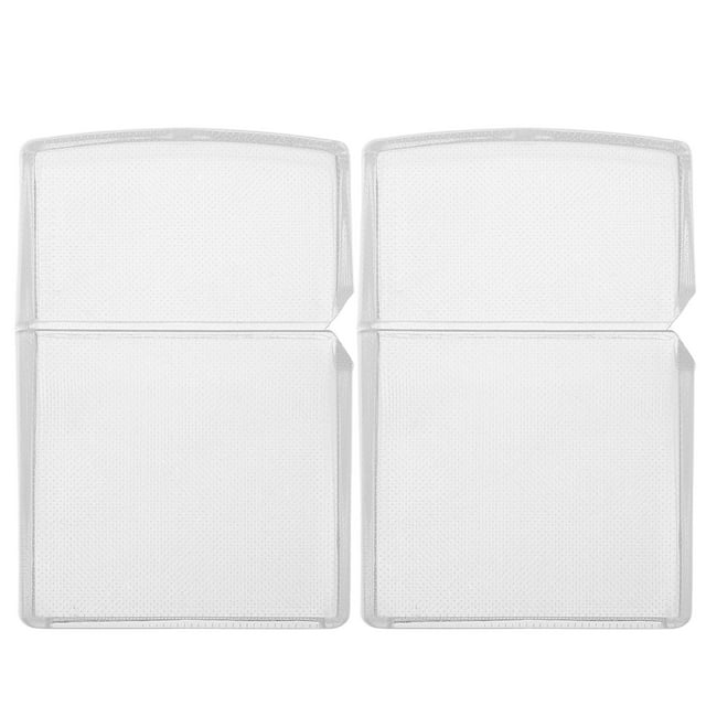 Shisuyan 3pcs Kerosene Lighter Transparent Protective Case: Lighter Case Storage Box High Clarity Plastic Cover Compatible For Zippo