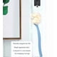 thumbnail image 5 of Shower Body Brush with Bristles and Loofah, Back Scrubber Bath Mesh Sponge with Curved Long Handle for Skin, 2 in 1 Puff Shower Sponge Loofahs for Exf, 5 of 5