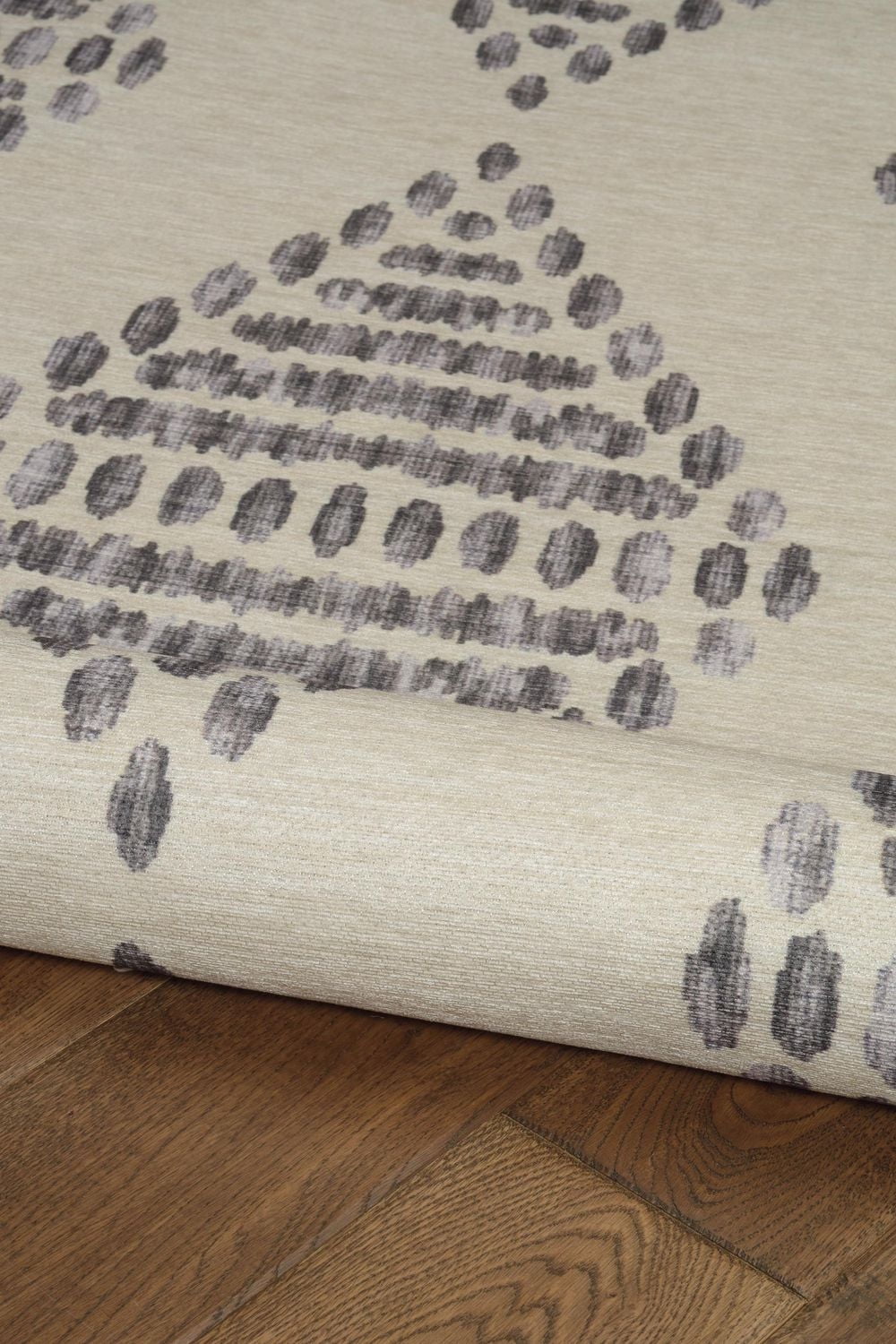 Outdoor Washable Navarre Ivory & Brown 7' x 9' Area Rug