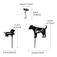 thumbnail image 3 of Metal Set Three Courtyard Garden Outdoor Decoration Plugin Home Decoration, 3 of 5
