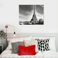 thumbnail image 4 of JRXY  Effiel Tower Canvas Painting Picture City Building Landscape Wall Art Modern Printing Ready to Hang  picture2, 4 of 4