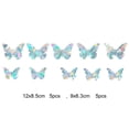 thumbnail image 2 of Aferra Sin Pegamento Forma Geométrica Espejo Pared Pegatina Diy Estático Claro Reutilizable Pegatinas Paredes Calcomanía Decoración Del Hogar Conjunto Mariposa Methold HA039987-05, 2 of 6