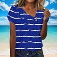 thumbnail image 2 of Cilsoka Oversized Tshirts for Women Gym Plus Size Summer Tops for Women 2025 Trendy Graphic Tees for Women Vintage 70S Red Blouses for Women Plus Size My Orders Placed, 2 of 6