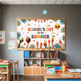 thumbnail image 5 of Colorful Design School's Out Summer Party School Holiday Vacation Banner for Kids Party Outdoor Decoration Summer Celebration, 5 of 7