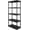5-Tier (1 Pack), variant on CX 5-Tier (72”H x 36”W x 18”D) Plastic Storage Shelving Unit (Black), Heavy Duty, 150lbs Per Shelf Capacity, Indoor/Outdoor Storage and Organization in Home, Garage, Office with Easy Assembly