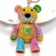 thumbnail image 4 of Llavero de metal con forma de oso marrón de color europeo y americano, regalo pequeño y exquisito creativo, accesorios para automóviles, 4 of 6