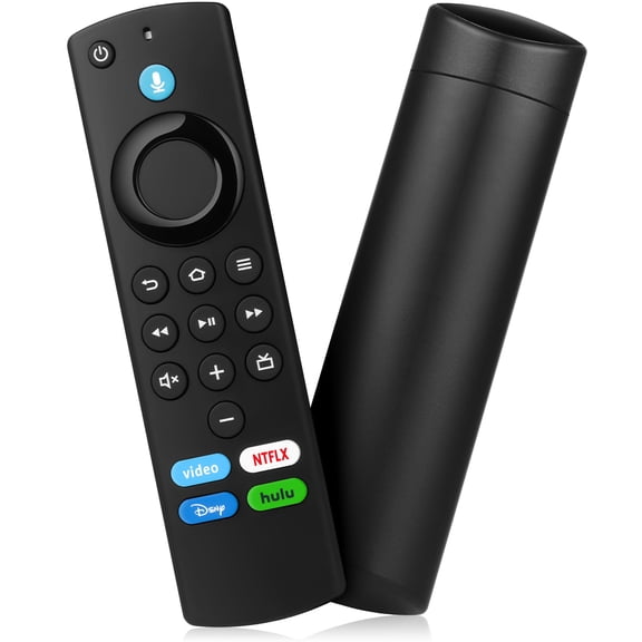 Replacement Voice Remote Compatible with All Firs Series Smart TV Cube(1st/2nd/3rd Gen),TV Stick(4K/4K Max/Lite),Smart TVs (3rd Gen),for Hisense/TCL Smart TVs