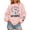 Pink, variant on Christmas Grandma Sweatshirts for Women Long Sleeve Cute Snowman Graphic Drop Shoulder Oversized Crewneck Sweatshirt Pullover