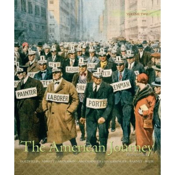 Pre-Owned The American Journey: A History of the United States (Paperback) 0205739199 9780205739196