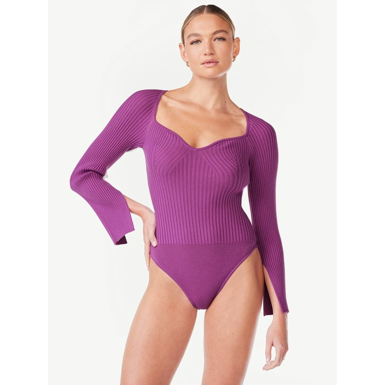 Kohls Ribbed Body Suit Purple - $10 - From Kennedy