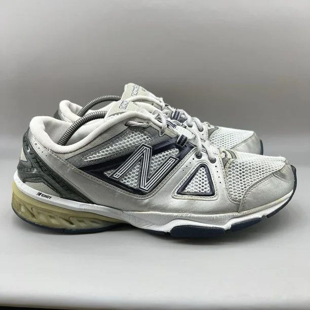 New Balance 1012 Running Sneakers Men’s Size 11 EE Gray White Mesh Comfort Shoes