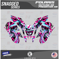 thumbnail image 3 of Kalair GFX Graphics Kit for Polaris ATV PREDATOR50 (2004-2007), and OUTLAW50 (2008-2019) Snagged Series, 3 of 4