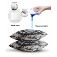 thumbnail image 6 of Waterproof Outdoor Throw Pillows with Inserts 12"x20" Set of 2, Retro Compass Coastal Soft Decorative Pillowcases for Couch Bedroom, Nautical Summer Beach Ocean Pillow Covers for Sofa Living Room, 6 of 8