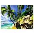 thumbnail image 2 of Palmiers sur l'Île de Hawaï - Œuvre d'Art Moderne sur Toile, 2 of 3