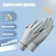 thumbnail image 3 of TNOBHG Sun Protection Gloves Sun Protection Full Finger Gloves for Outdoor Activities Wear Resistant Breathable Uv-proof Ideal for Riding Cycling Sports 1, 3 of 8