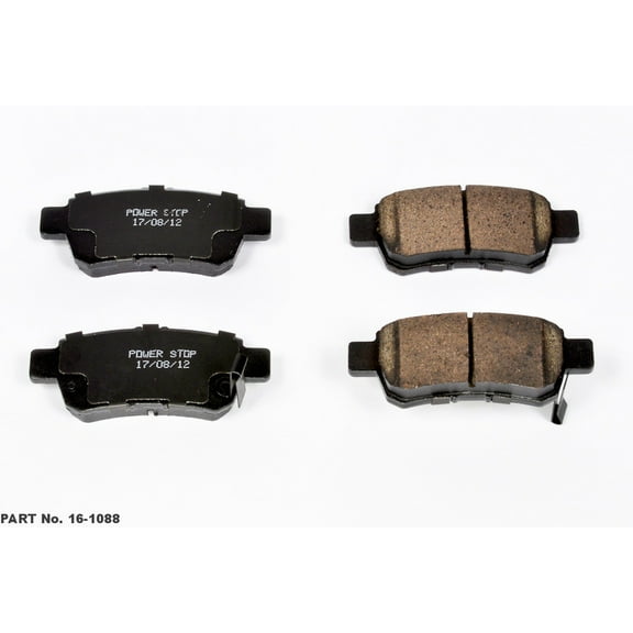 Power Stop Rear Z16 Evolution Ceramic Brake Pads 16-1088 Fits 2007 Honda Odyssey