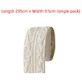 thumbnail image 3 of ZZkhGO Embossed Self-Adhesive Foam Baseboard, Flexible Waterproof Peel Stick Ceiling Border with Removable Adhesive, Home Wall Decorative Molding for Living Room Bedroom, 3 of 7