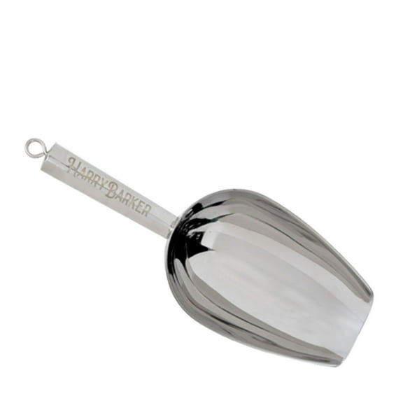 Harry Barker Heavy Duty Metal Dog Food Scoop, Silver, O/S