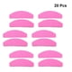 thumbnail image 2 of EeaseMX 20 limas de uñas cortas de esponja, mini limas de uñas en forma de media luna, lima de uñas de pulido preciso, tira de pulido de uñas de doble cara para salón en casa, color rosa, 2 of 7