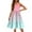 Pink, variant on XADYUY Girls Summer Dress Size 7-8 Casual A-Line Spaghetti Strap Midi Dress Cute Pleated Solid Color Swing Sundresses for Girls,3-4 Years Hot Pink