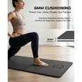 thumbnail image 4 of Extra Large Yoga Mat - Multiple Sizes (43x72" to 54x78"), Non-Slip Thick Yoga Mat, Eco-Friendly Workout Mat & Exercise Mat for Home Yoga, Pilates, Stretching, 4 of 6