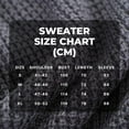 thumbnail image 6 of Men's Sweater Graffiti Art Graphic Knitted Crewneck Long Sleeve Pullover Sweater, 6 of 6